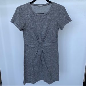 Honey Punch Knit Gray Dress
